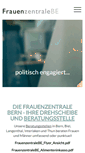 Mobile Screenshot of frauenzentralebern.ch